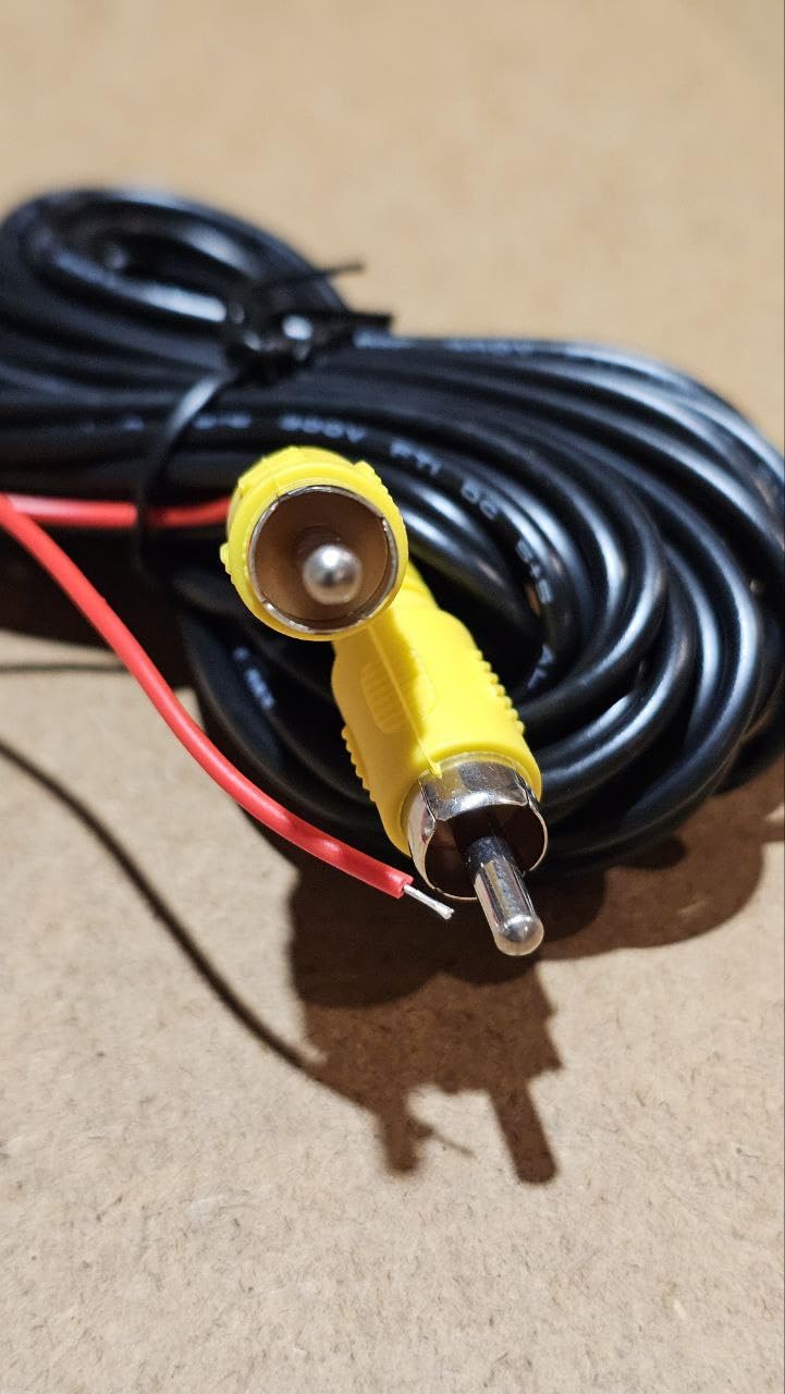 OUKENS Auto Electrical Cavo RCA Video 6m Maschio Rame
