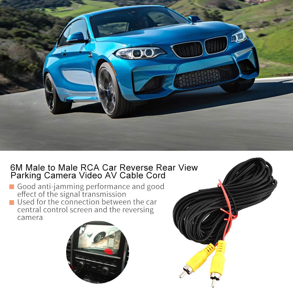 OUKENS Auto Electrical Cavo RCA Video 6m Maschio Rame