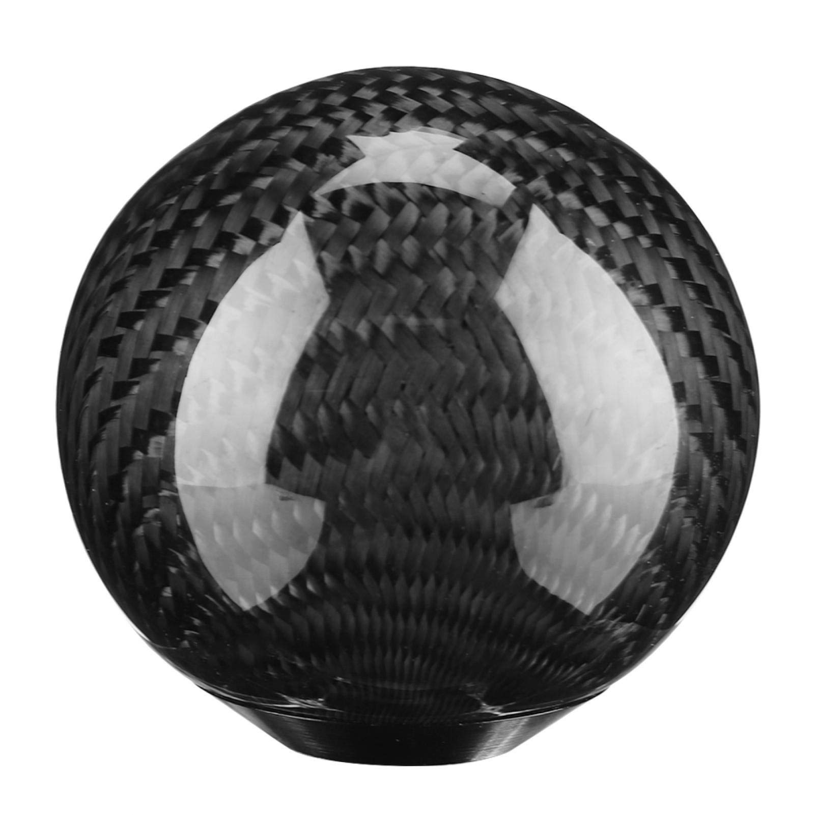 OUKENS Pomello Cambio Manuale Universale Nero Carbonio