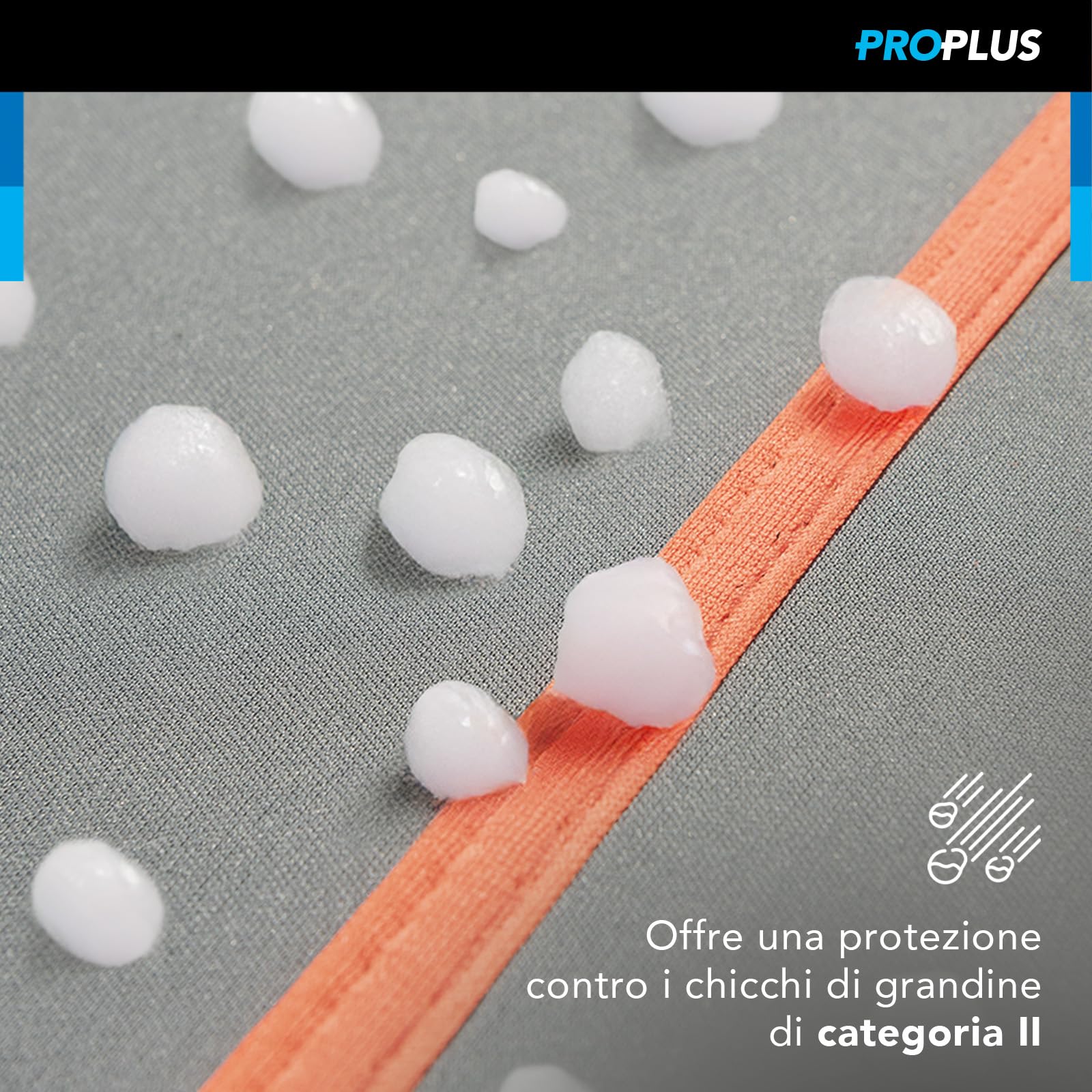 ProPlus Copriauto Telo Antigrandine XXL 5700mm Grigio