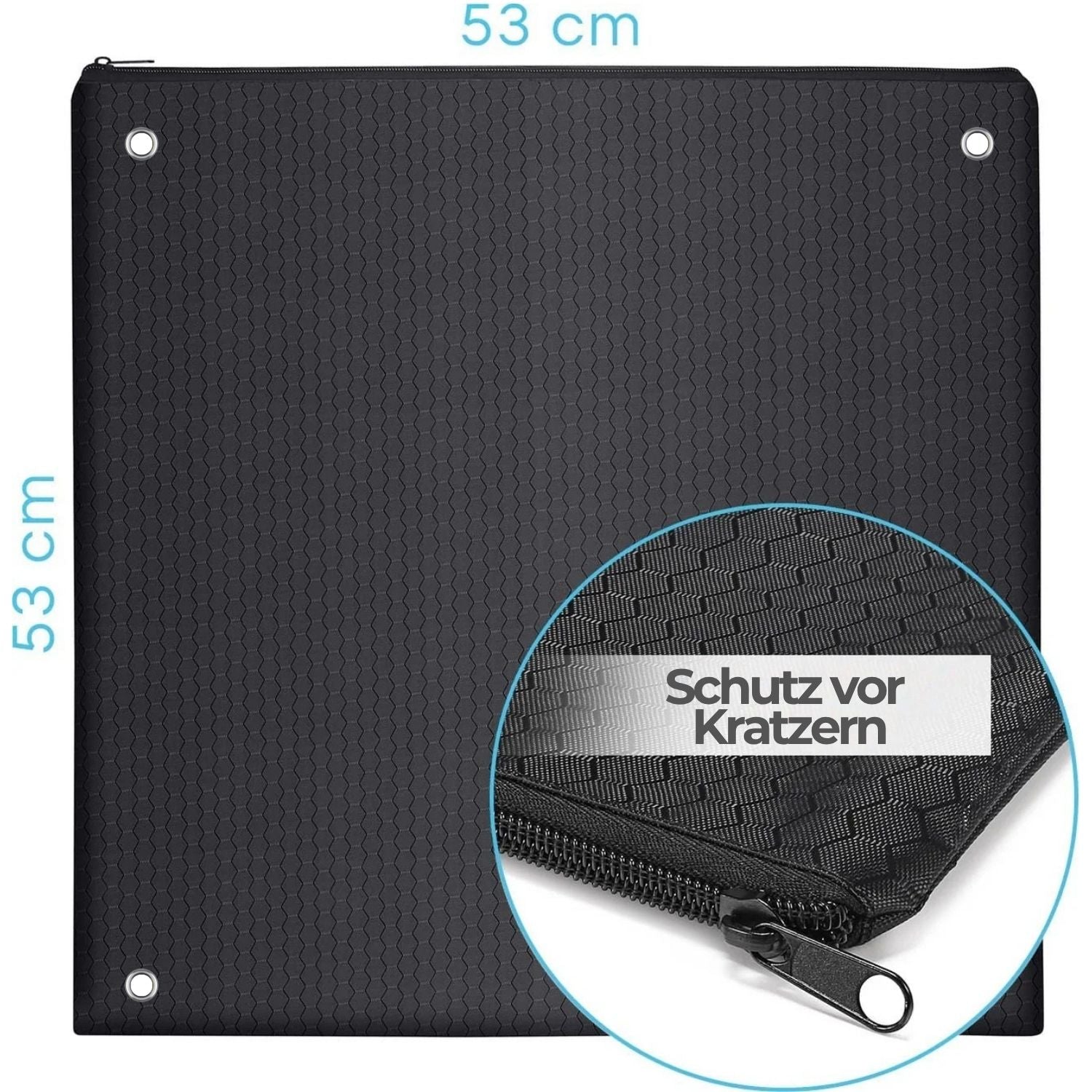 PLANGER Warntafeln Custodia per Cartello 53x53 cm con Cerniera