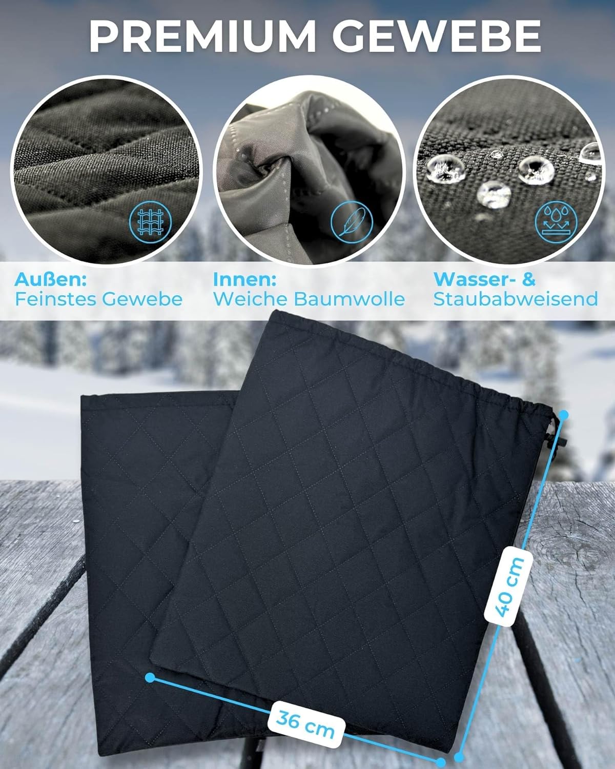 PLANGER Zubehör Mirror Cover coprispecchietti auto protezione