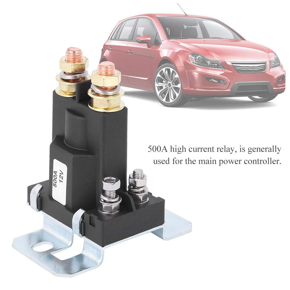 OUKENS Relè Avviamento Auto 12V 500A Isolatore Batteria