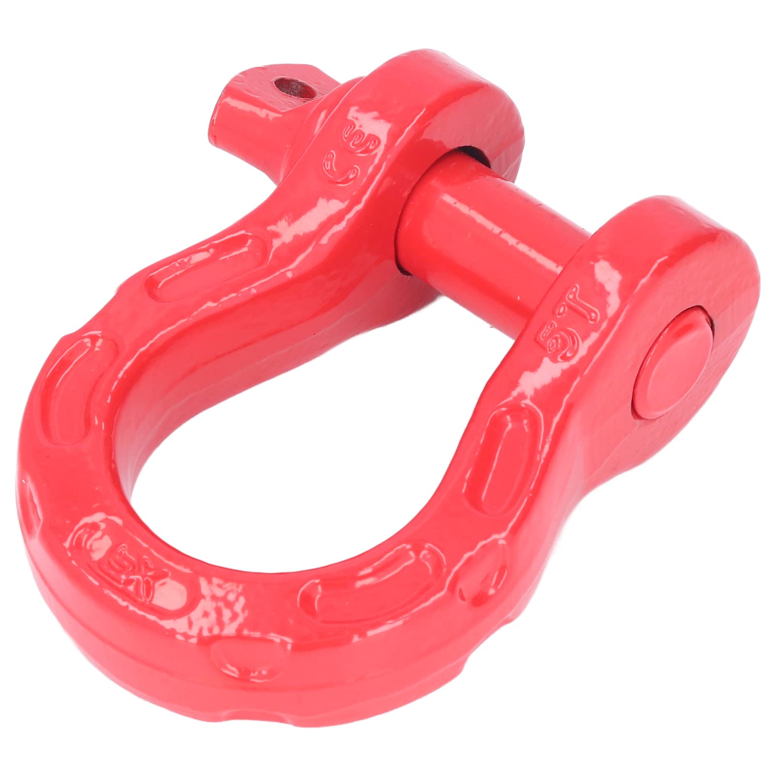 OUKENS Grillo Traino a D Rosso Acciaio 5T 22 mm