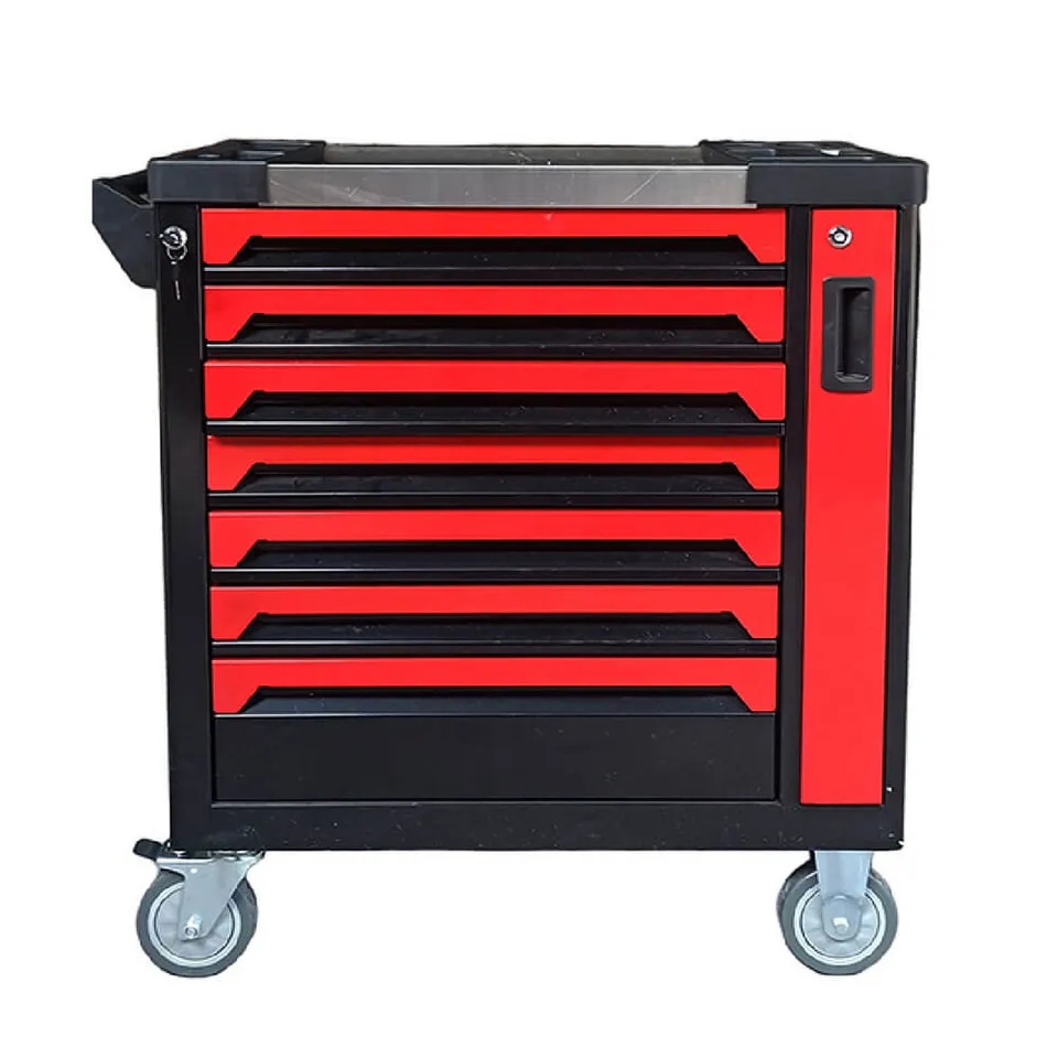 Marcotools carrello 7 cassetti portautensili 196 utensili inox