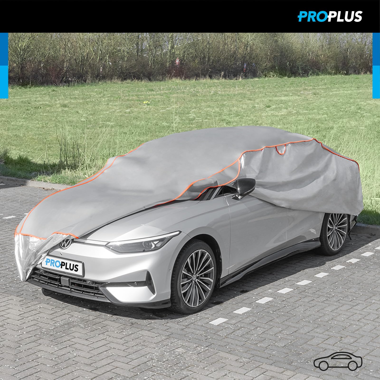 ProPlus Copriauto Telo Antigrandine XXL 5700mm Grigio