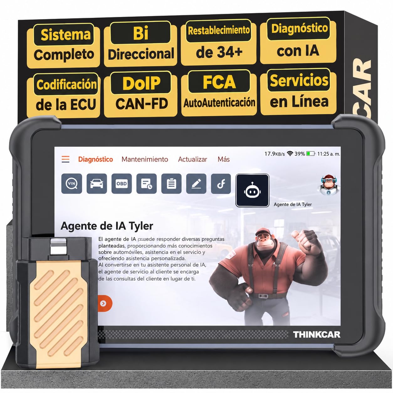 Thinkcar THINKSCAN 689BT Diagnosi Auto OBD2 Tutti Sistemi