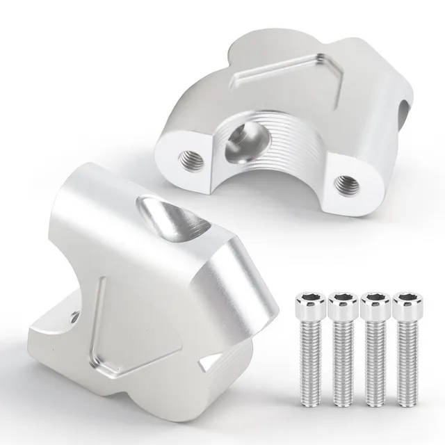 OUKENS rialzo manubrio moto BMW R1200GS 30mm alluminio 2pz