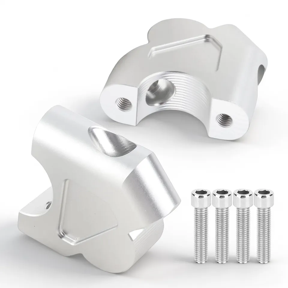 OUKENS rialzo manubrio moto BMW R1200GS 30mm alluminio 2pz