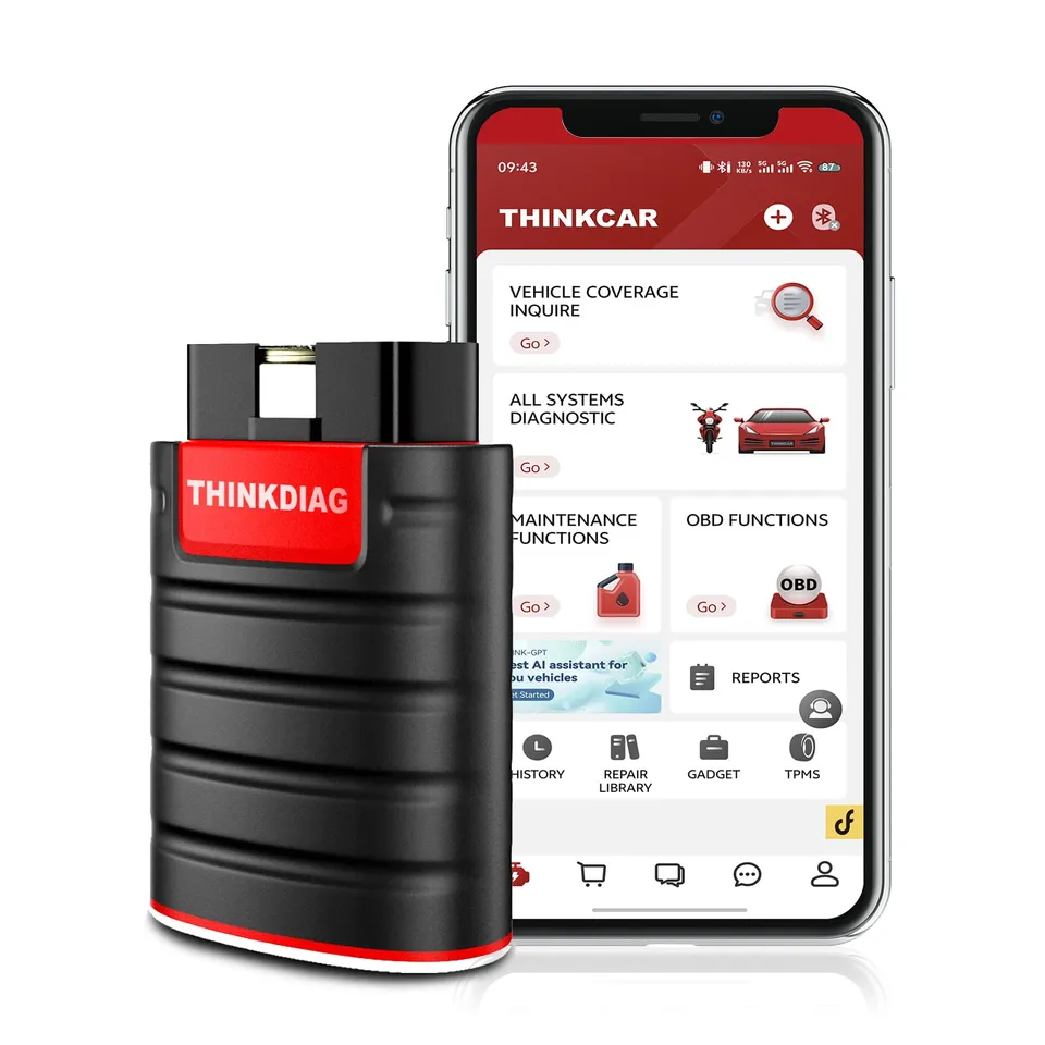 Thinkcar THINKDIAG Scanner OBD2 Bluetooth Auto VIN 1 Anno