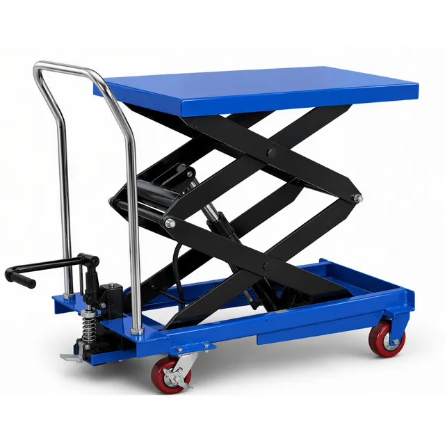 Marcotools piattaforma mobile a forbice 500 kg idraulica