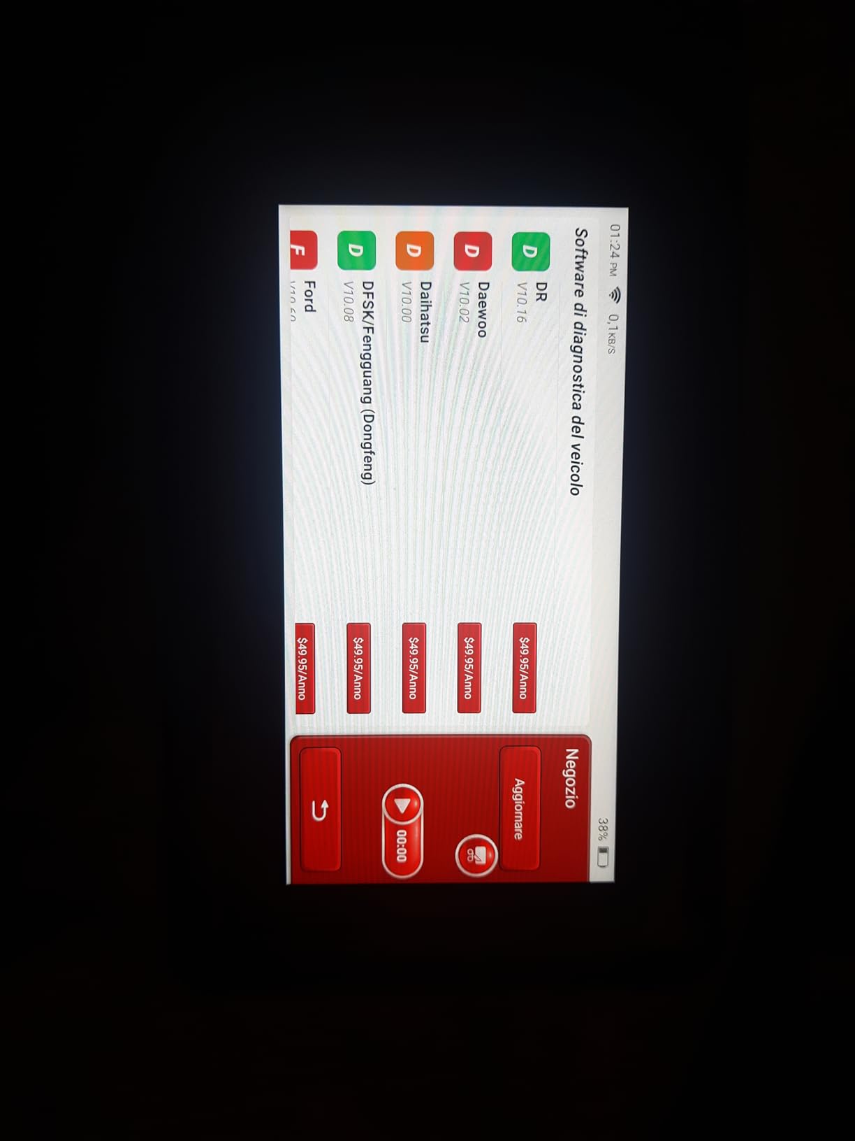 Thinkcar Thinkscan Max 2 scanner auto tutti sistemi 28 reset