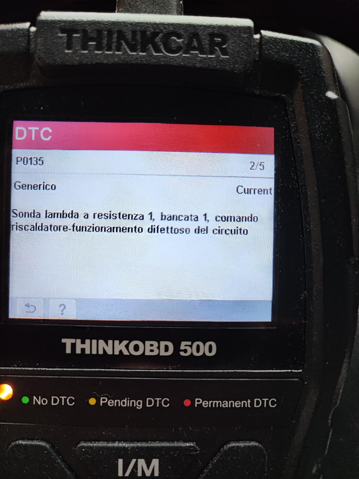 Thinkcar Thinkobd 500 lettore auto OBD2 motore schermo 2,8"