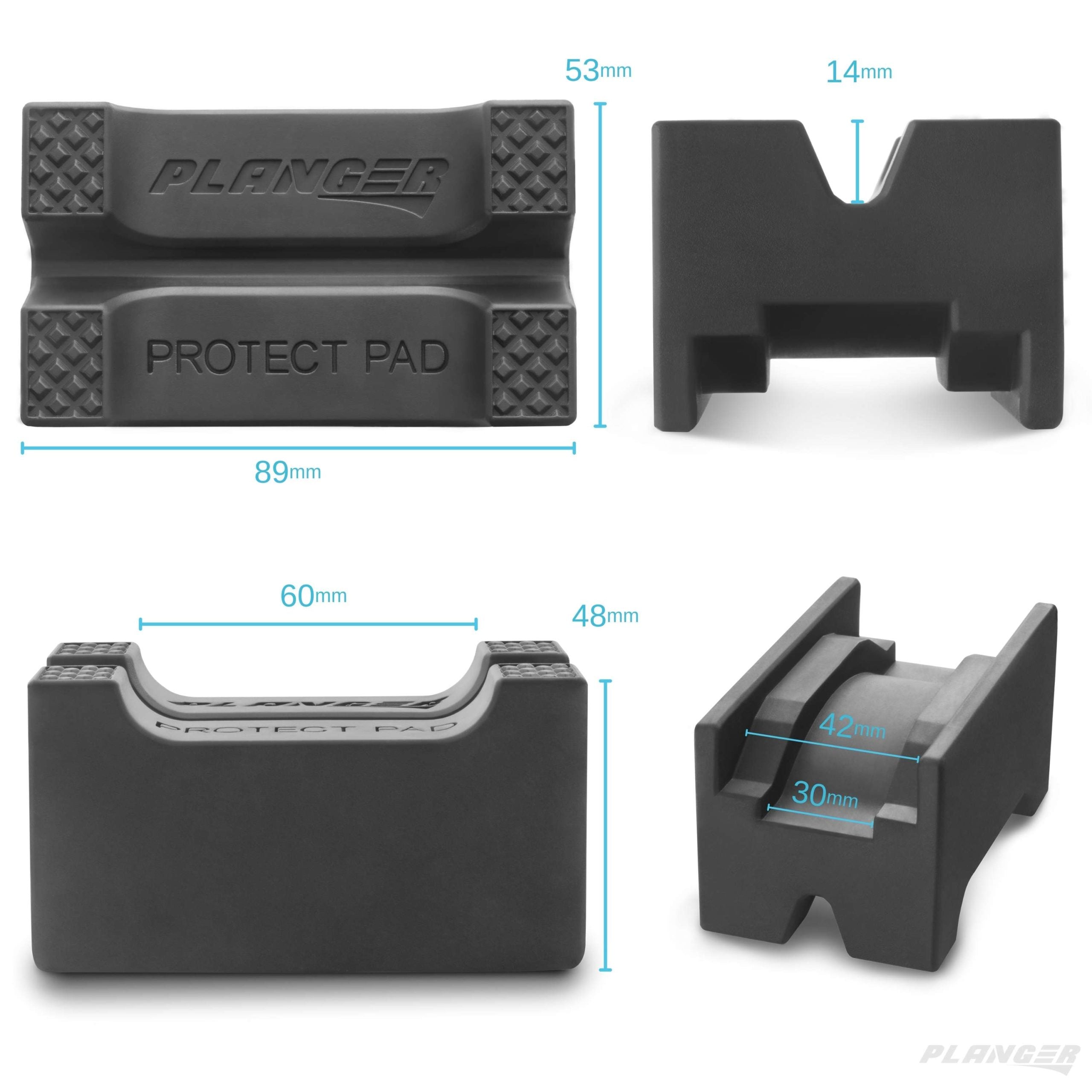 PLANGER Protect Pad tampone cavalletto auto gomma 3in1