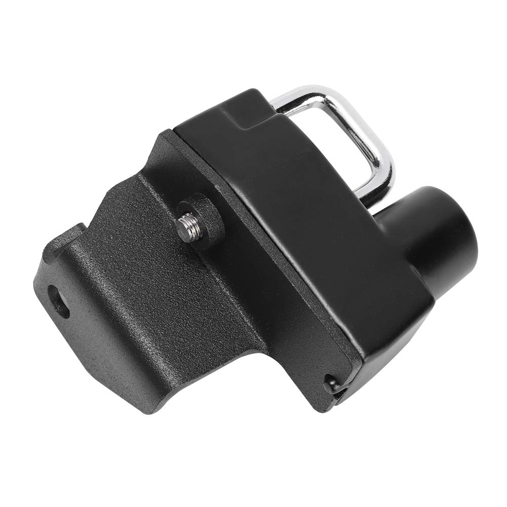 OUKENS lucchetto casco moto Vulcan S 2015-2019 nero alluminio