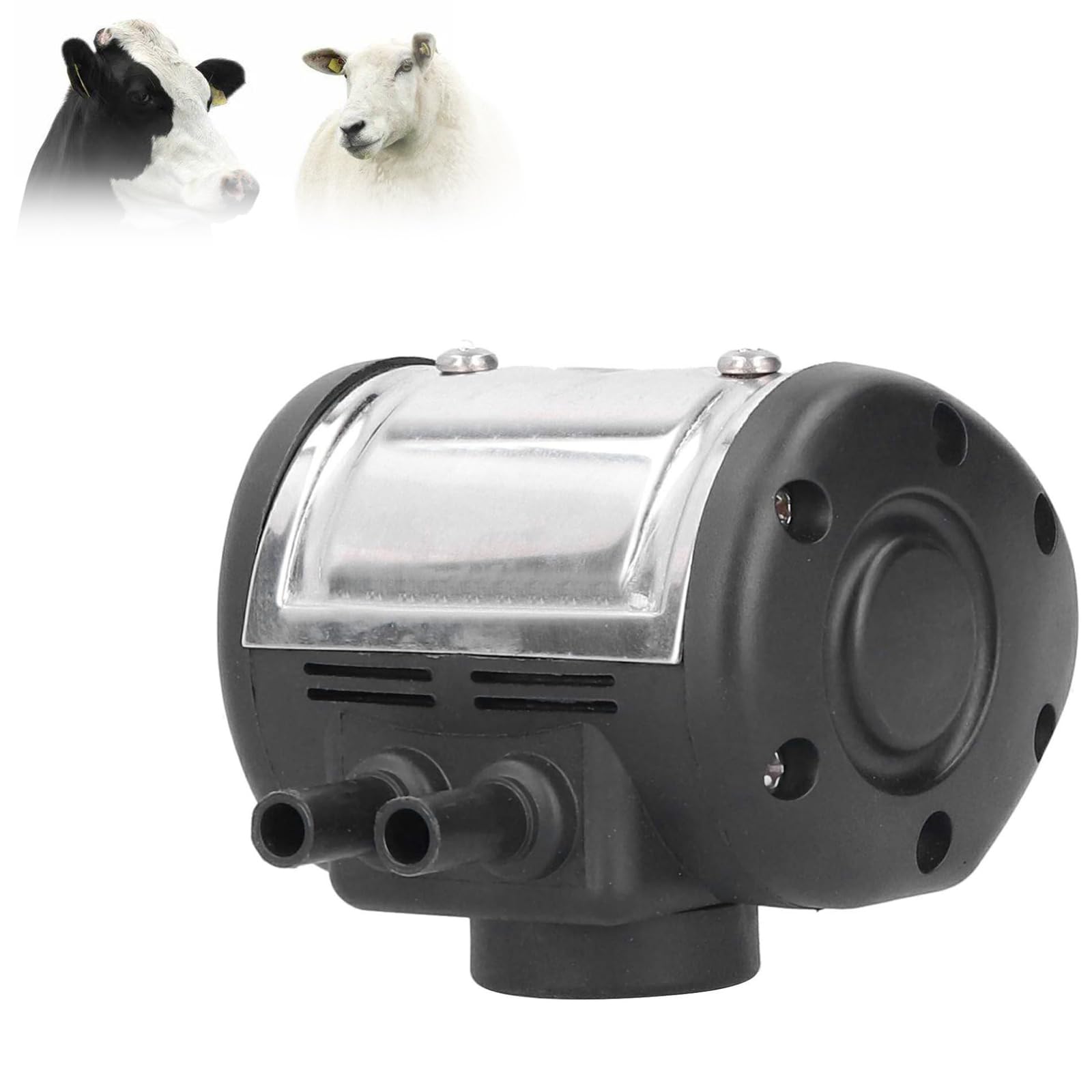 OUKENS Pulsatore Mungitrice 2 Uscite Plastica Universale 340 g