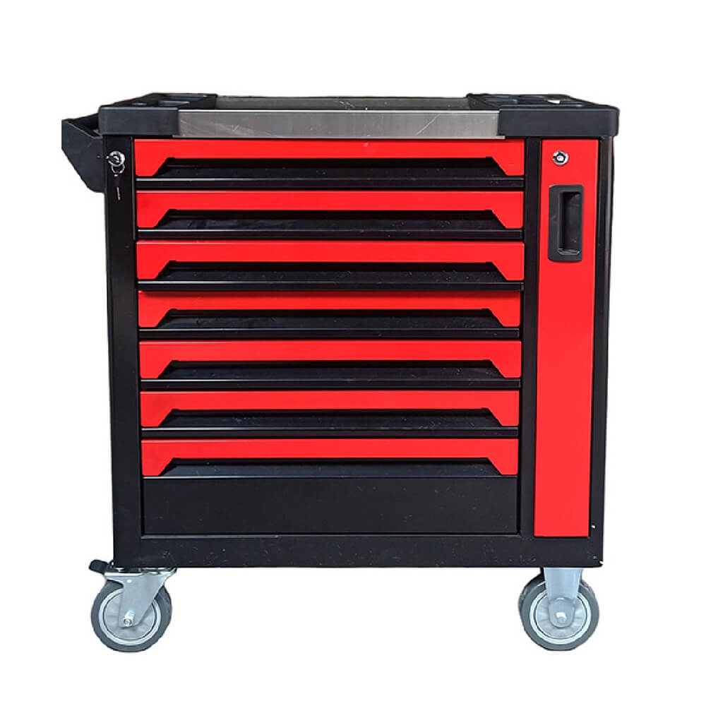 Marcotools carrello 7 cassetti portautensili 196 utensili inox