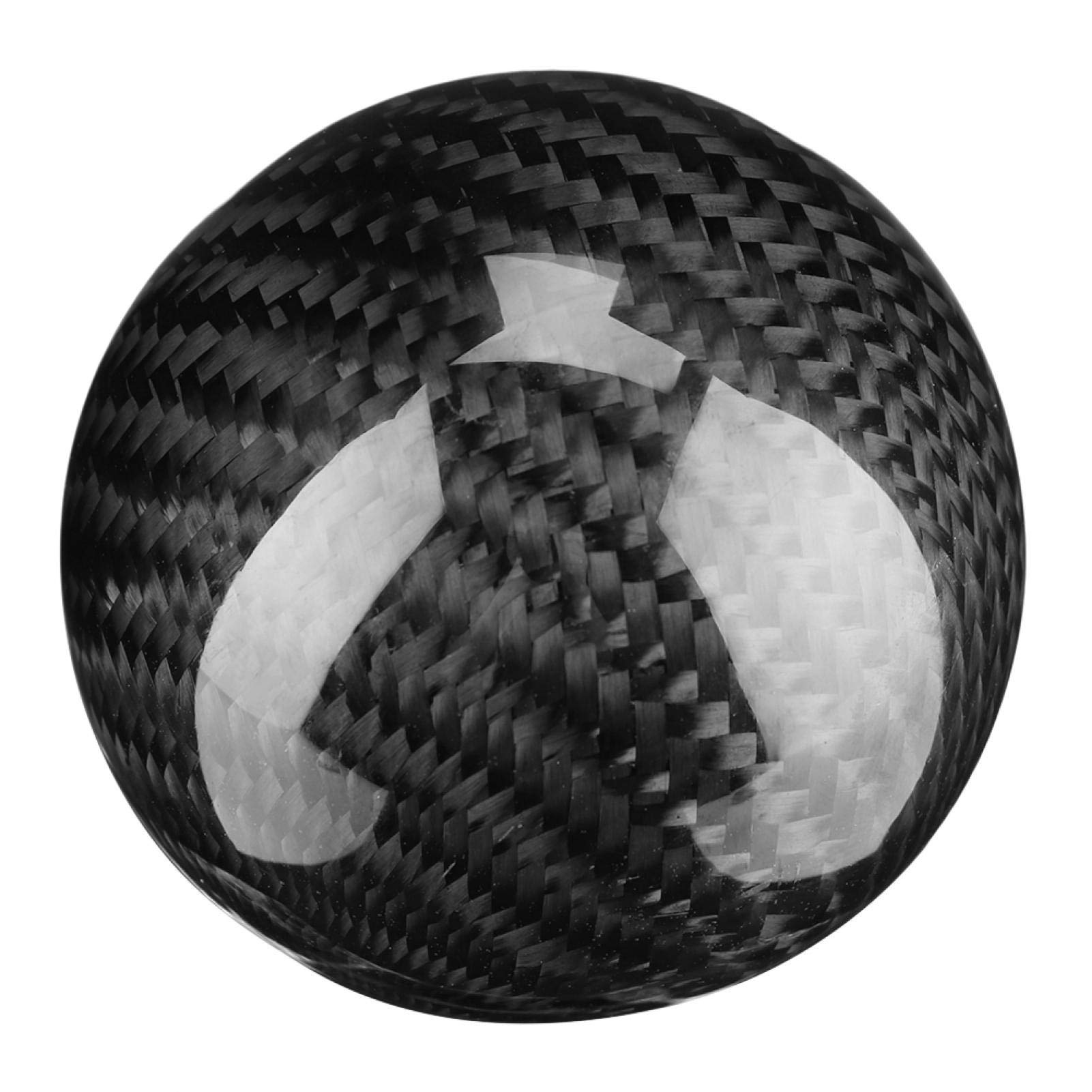 OUKENS Pomello Cambio Manuale Universale Nero Carbonio