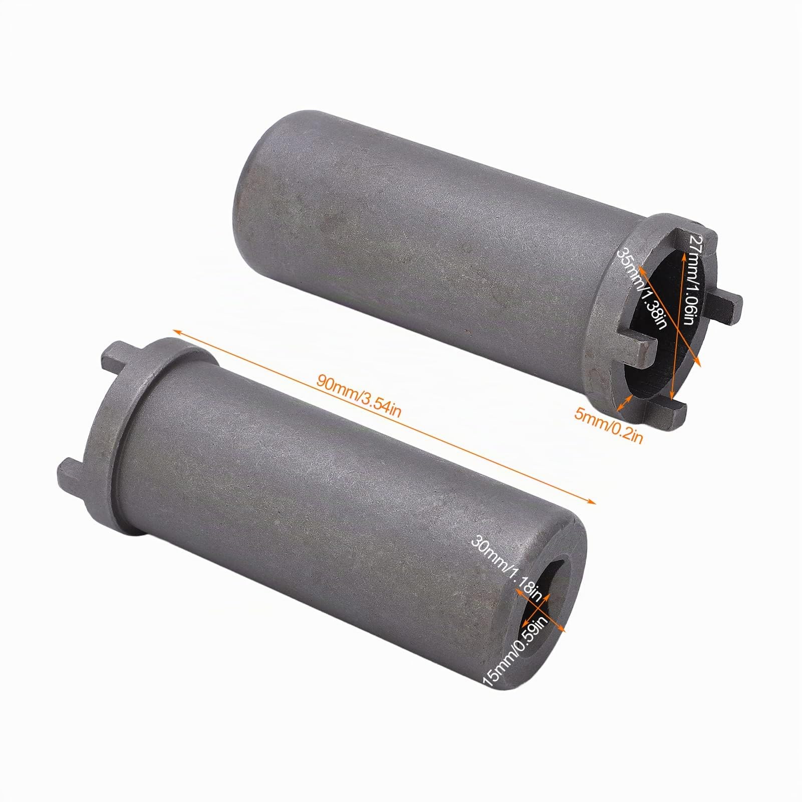 OUKENS Chiave Dado Frizione Moto GY6 28 mm Metallo