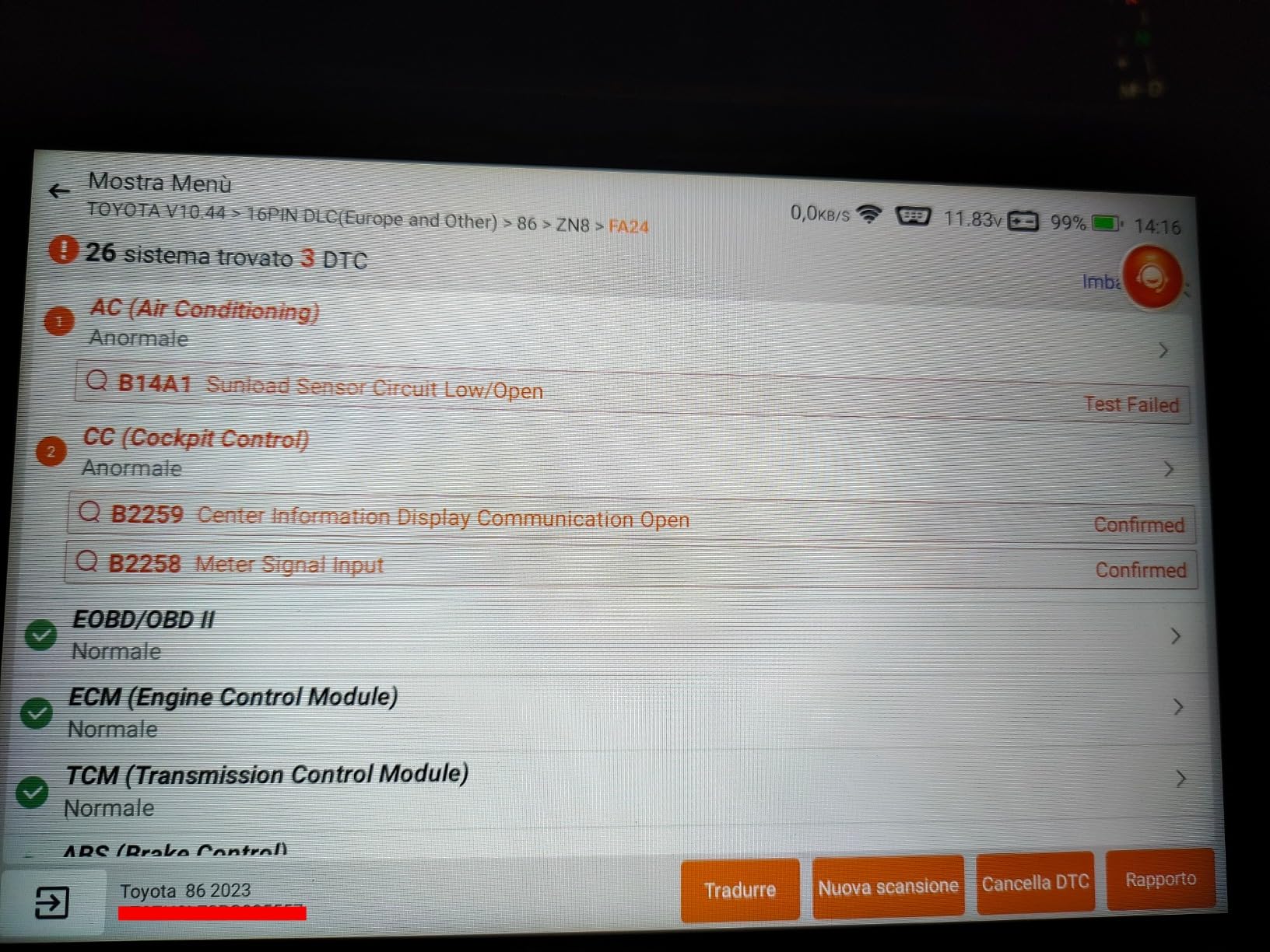 Thinkcar THINKSCAN 689 Diagnosi Auto OBD2 Full System