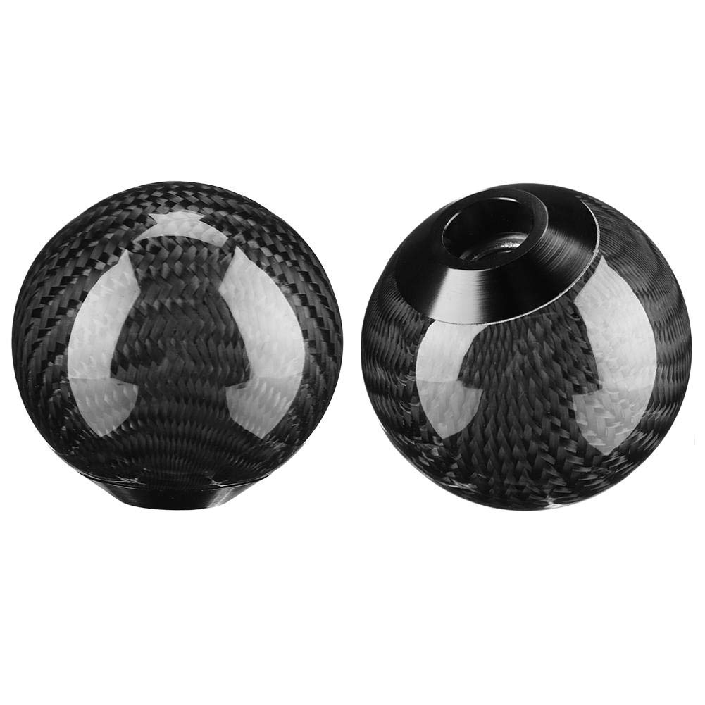 OUKENS Pomello Cambio Manuale Universale Nero Carbonio