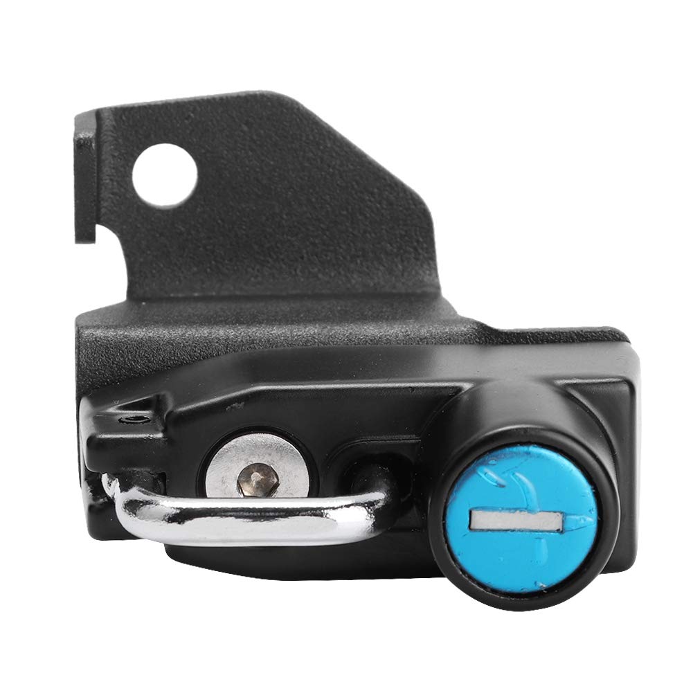 OUKENS lucchetto casco moto Vulcan S 2015-2019 nero alluminio