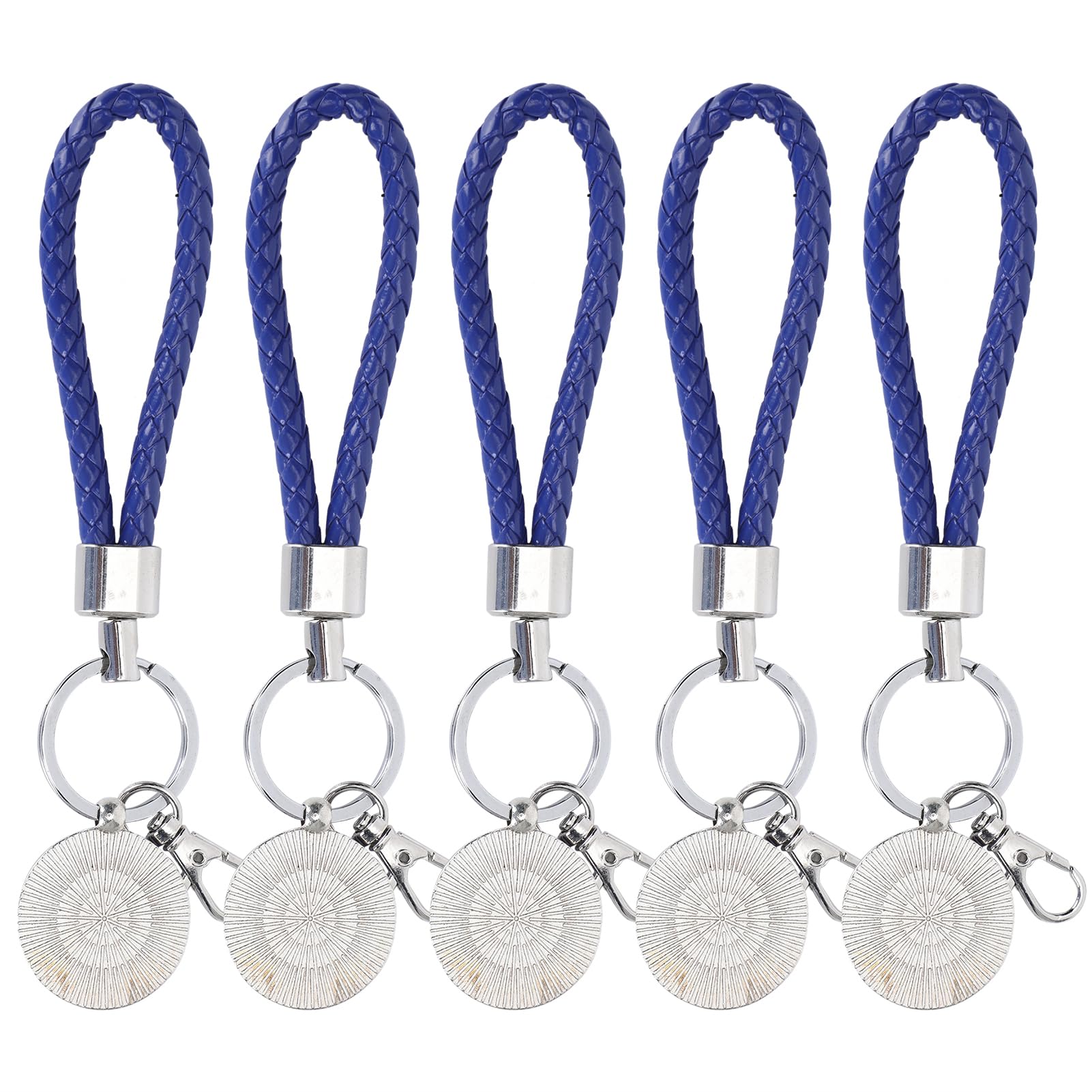 OUKENS Lucky Eye Portachiavi Malocchio Blu 5 Pezzi
