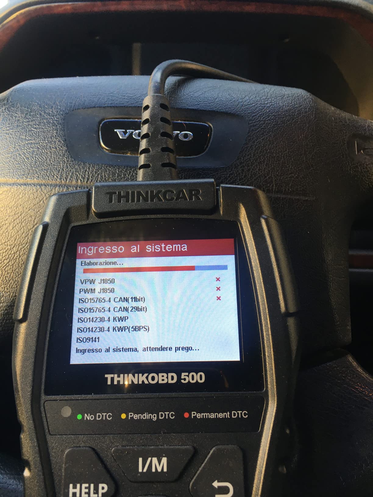 Thinkcar Thinkobd 500 lettore auto OBD2 motore schermo 2,8"