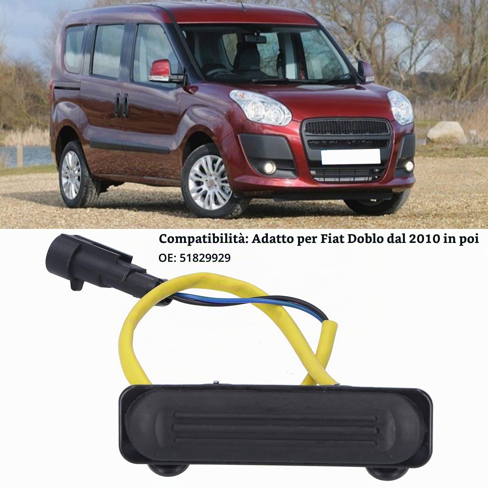 OUKENS Interruttore Portellone Fiat Doblo 51829929 ABS